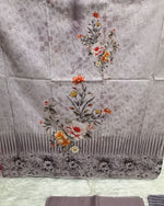 Luxury Cotton Sequence work (unstitch) 04