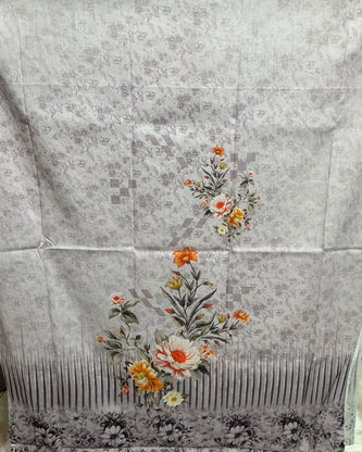 Luxury Cotton Sequence work (unstitch) 04