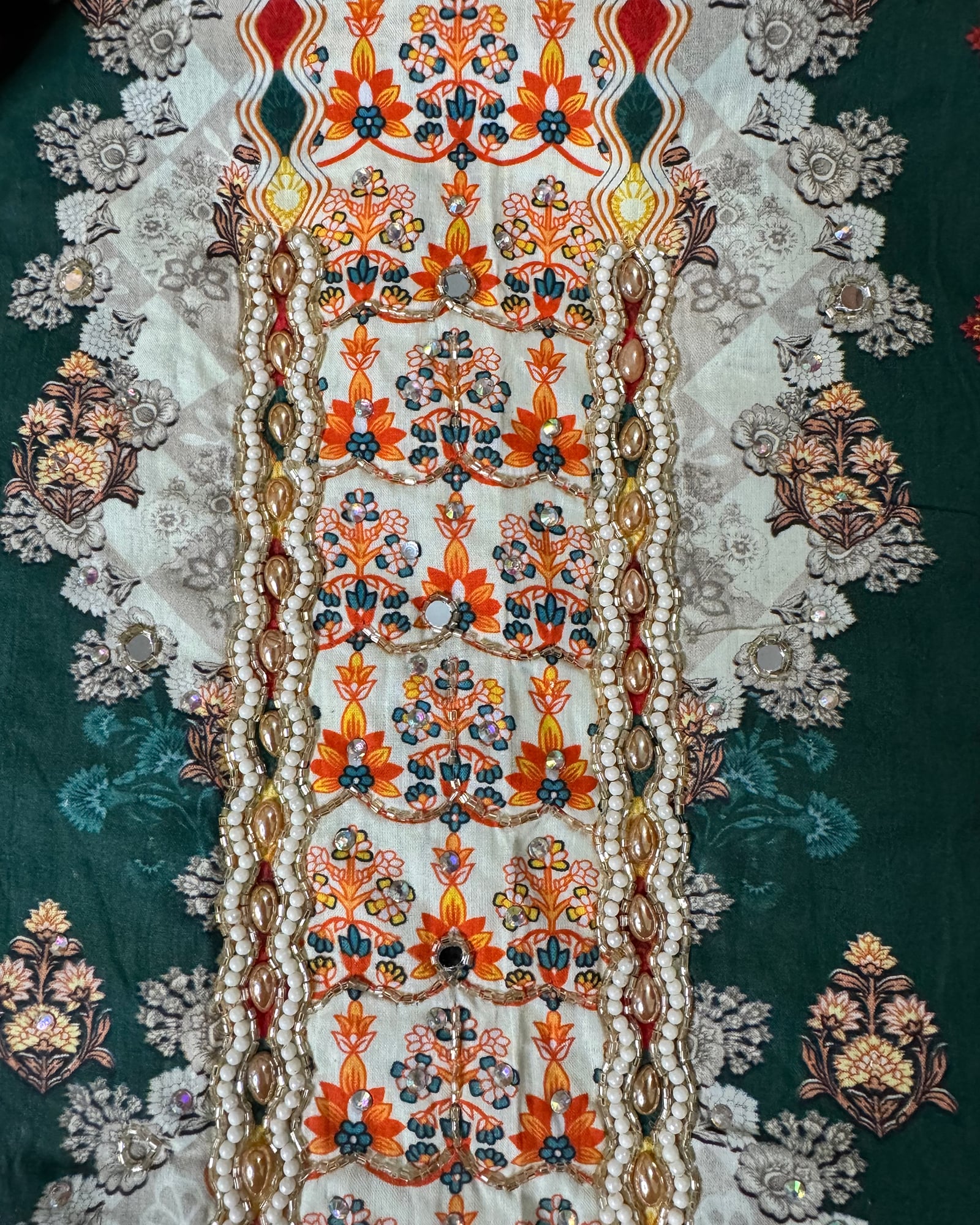 Pakistani Inspired Karchupi Stone Work – Premium Collection 02