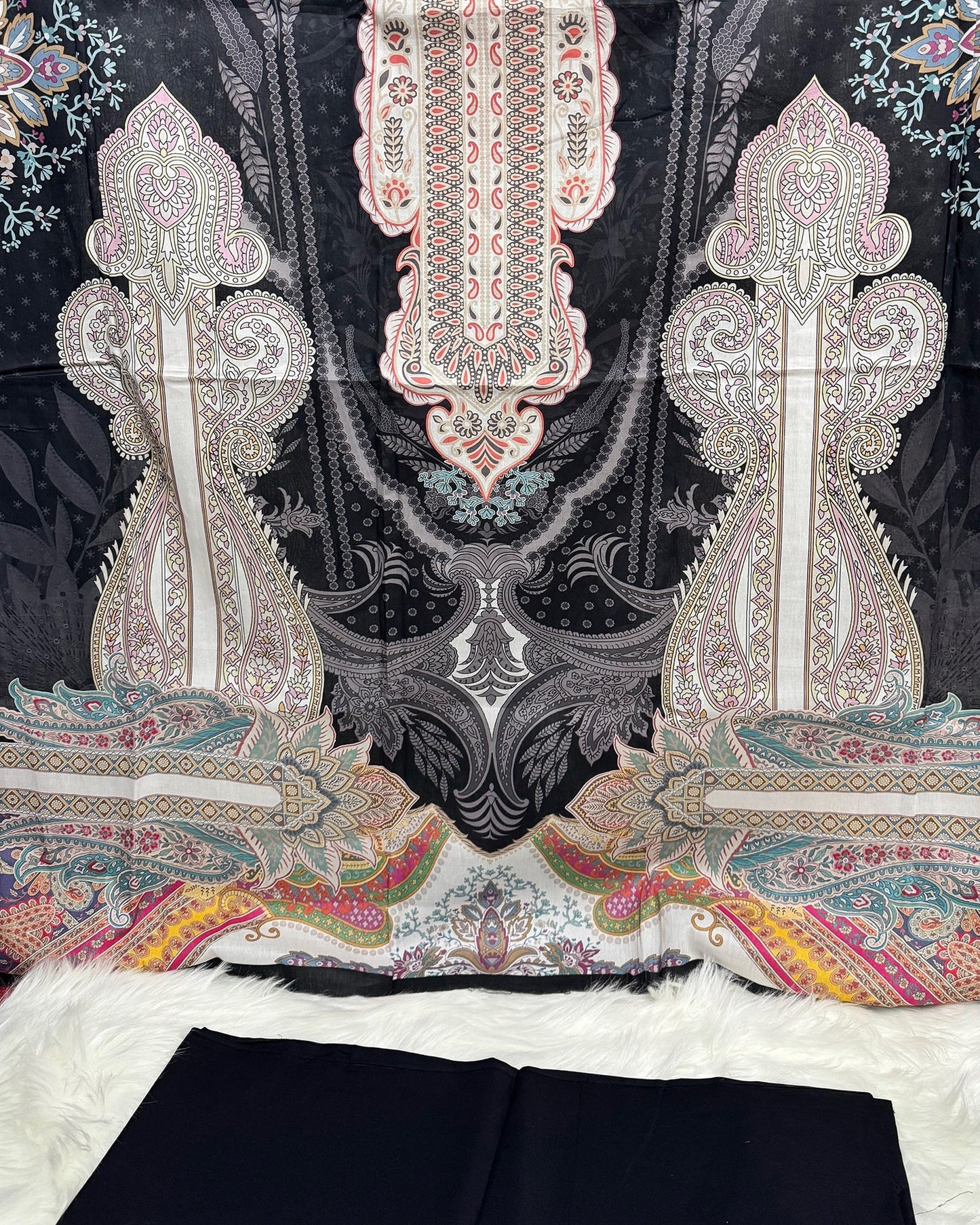 Zamzam swiss lawn (unstitch) 10