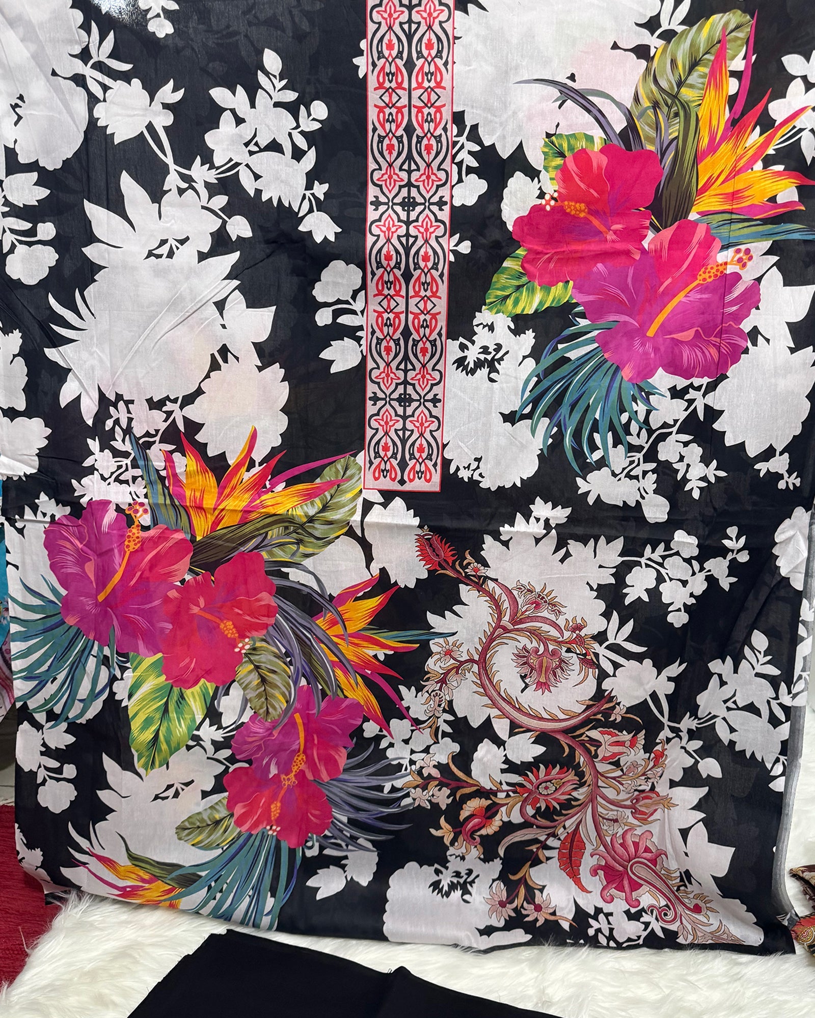 Zamzam swiss lawn (unstitch) 16