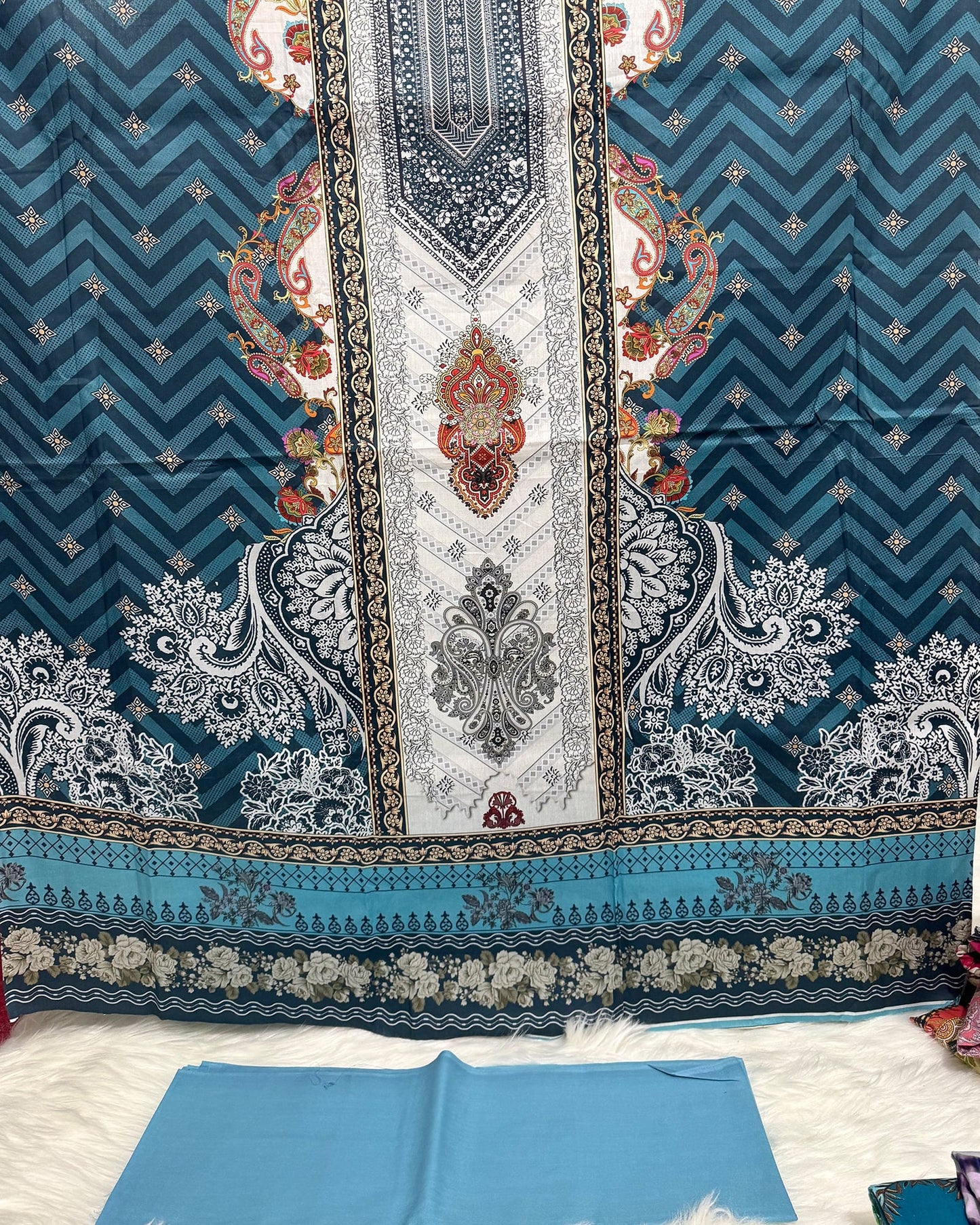 Zamzam swiss lawn (unstitch) 11