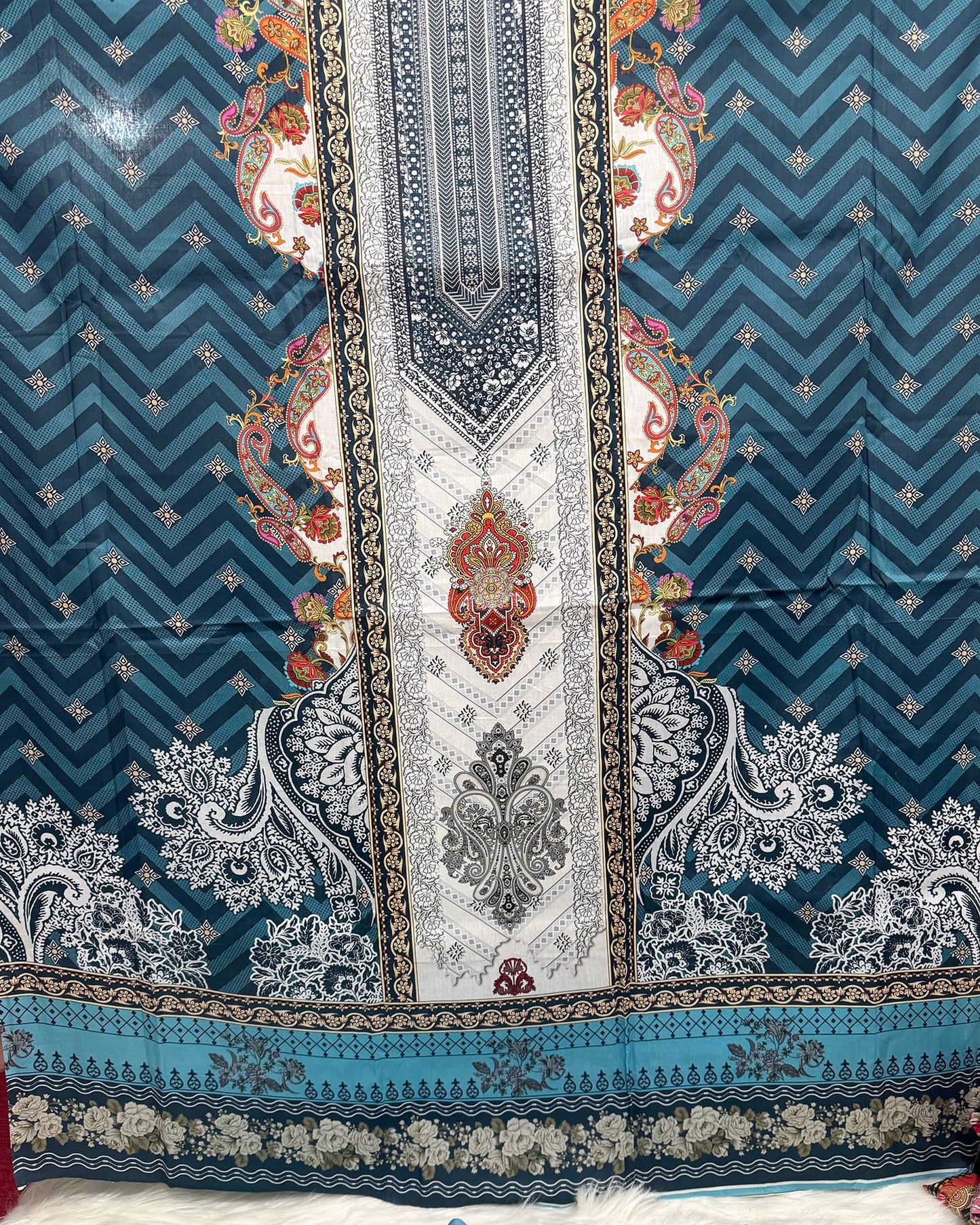 Zamzam swiss lawn (unstitch) 11