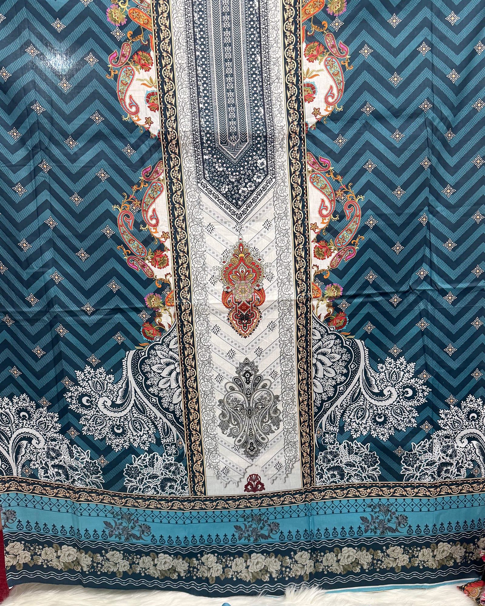 Zamzam swiss lawn (unstitch) 11