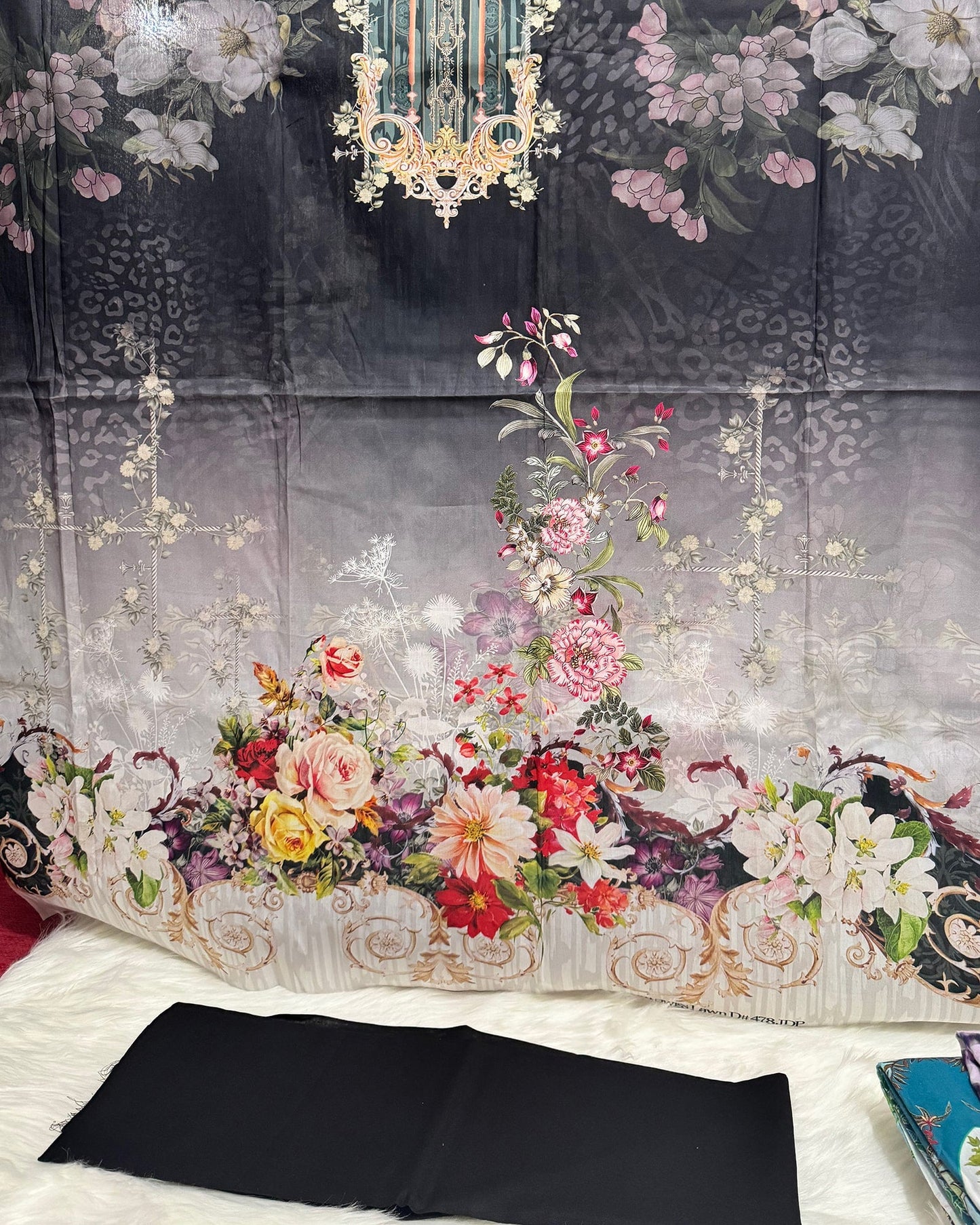 Zamzam swiss lawn (unstitch) 12