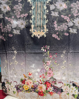 Zamzam swiss lawn (unstitch) 12