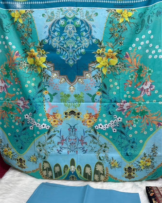 Zamzam swiss lawn (unstitch) 13